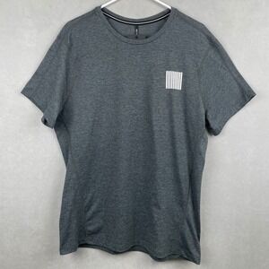 Ten Thousand The Durable Shirt Mens L Charcoal Heather Training Gym Tee TTKT011